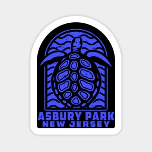 Asbury Park Beach New Jersey Sea Turtle NJ Sticker